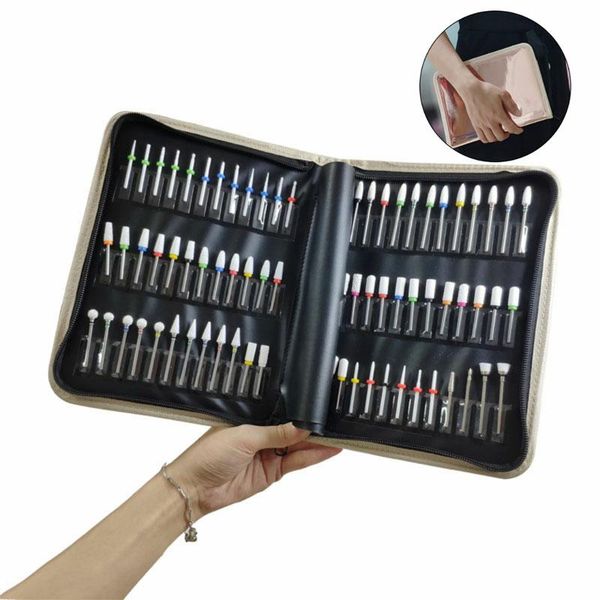 nail art kits drilling holster bits holding tool pouch bag pu leather zipped package spiral drill storage compartment cosmetic case box
nail art kits drilling holster bits holding tool pouch bag pu leather zipped package spiral drill storage compartment cosmetic case box