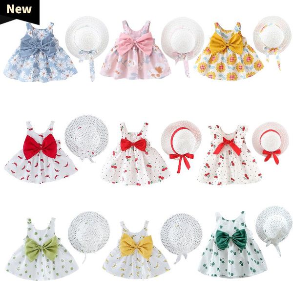 girl's dresses summer toddler baby kids girls floral flowers princess dress hat outfits clothes children clothing vestido, Red;yellow
girl's dresses summer toddler baby kids girls floral flowers princess dress hat outfits clothes children clothing vestido, Red;yellow