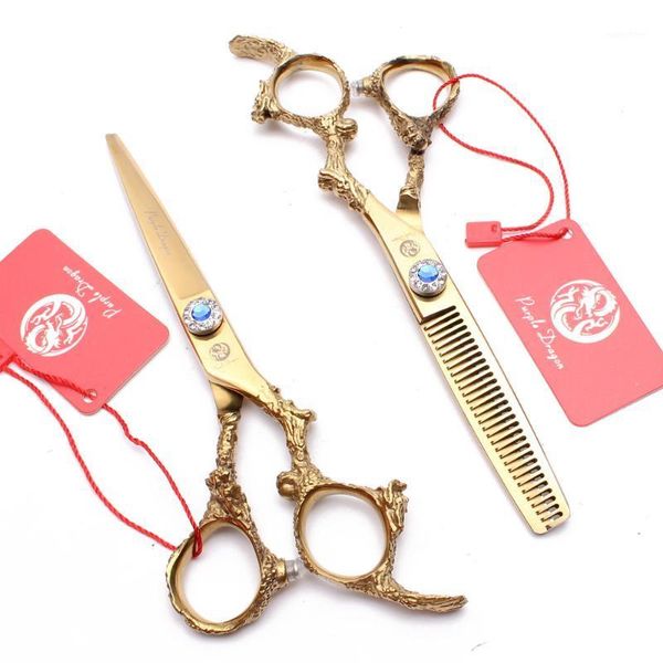 5.5in. 16cm jp 440c purple dragon gold hairdresser's set thinning scissors salon cutting shears profeaaional hair z90051
5.5in. 16cm jp 440c purple dragon gold hairdresser's set thinning scissors salon cutting shears profeaaional hair z90051