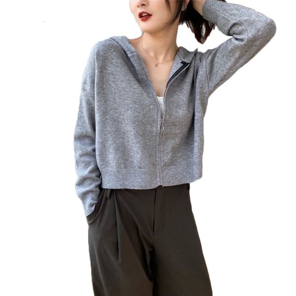 women's trench coats loose knitted sweatshirt women new spring and autumn casual long-sleeve sweater hooded zipper coat student kn, Tan;black
women's trench coats loose knitted sweatshirt women new spring and autumn casual long-sleeve sweater hooded zipper coat student kn, Tan;black