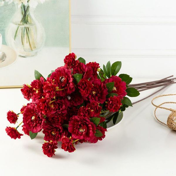 home decoration wedding party table decor artificial decorative european-style 7-head plastic silk peony fake flowers supplier & wreaths
home decoration wedding party table decor artificial decorative european-style 7-head plastic silk peony fake flowers supplier & wreaths