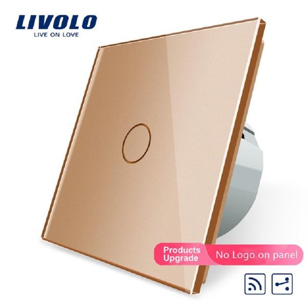 smart home control livolo eu standard 1gang 2 way, remote switch, wireless switch vl-c701sr-13, golden color glass, without mini
smart home control livolo eu standard 1gang 2 way, remote switch, wireless switch vl-c701sr-13, golden color glass, without mini