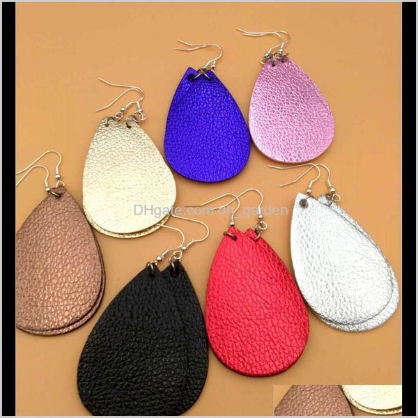 dangle & chandelier 20pair/lot bohemian fashion jewelry simple pendant for women glitter tear leather earrings 36 colour drop delivery 2021, Silver
dangle & chandelier 20pair/lot bohemian fashion jewelry simple pendant for women glitter tear leather earrings 36 colour drop delivery 2021, Silver