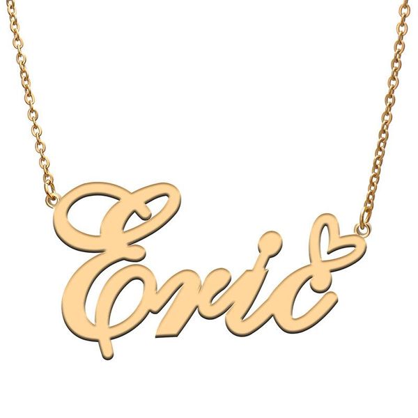 pendant necklaces love heart eric name necklace for women stainless steel gold & silver nameplate femme mother child girls gift
pendant necklaces love heart eric name necklace for women stainless steel gold & silver nameplate femme mother child girls gift