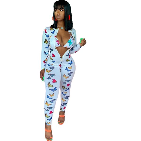 club rompers womens jumpsuit fall clothes butterfly print long sleeve one piece jumpsuit bodycon jumpsuits for women 2021, Black;white
club rompers womens jumpsuit fall clothes butterfly print long sleeve one piece jumpsuit bodycon jumpsuits for women 2021, Black;white