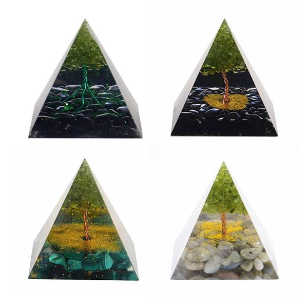 decorative objects & figurines tree of life crystal pyramid mold amethyst peridot healing generator meditation emf protect tool figurine min
decorative objects & figurines tree of life crystal pyramid mold amethyst peridot healing generator meditation emf protect tool figurine min