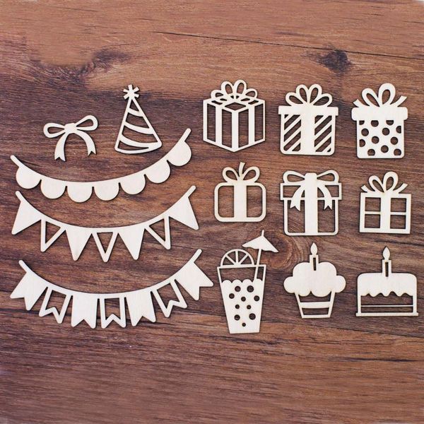 39pcs/set gift box wooden embellishment accessories for paper craft card making party tag banner decoration wf317 decorative objects & figur
39pcs/set gift box wooden embellishment accessories for paper craft card making party tag banner decoration wf317 decorative objects & figur