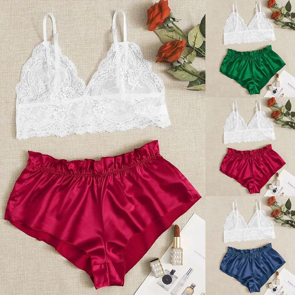 fun suit lace suspender three-point bra contrast color segment face elastic ding multicolor triangular shorts, Black;white
fun suit lace suspender three-point bra contrast color segment face elastic ding multicolor triangular shorts, Black;white
