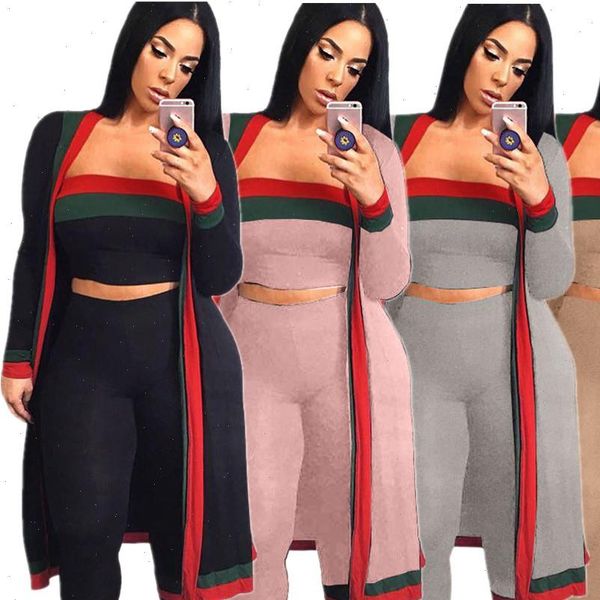 black sport women tracksuits set solid long sleeve full pant office 2 piece sets club elegant, Gray
black sport women tracksuits set solid long sleeve full pant office 2 piece sets club elegant, Gray
