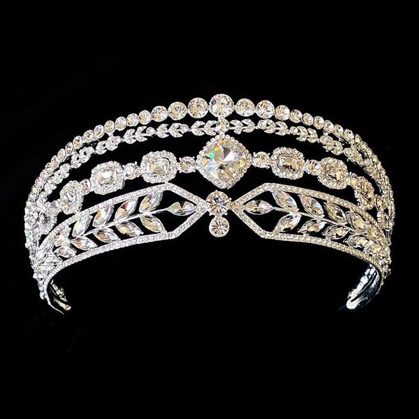 hair clips & barrettes shiny bridal crown headwear luxury alloy inlaid rhinestones retro elegant headband for female wedding birthday xrq88, Golden;silver
hair clips & barrettes shiny bridal crown headwear luxury alloy inlaid rhinestones retro elegant headband for female wedding birthday xrq88, Golden;silver
