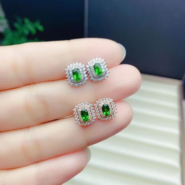other weainy natural diopside stud earrings s925 sterling silver platinum & rose gold lady green gem, Golden;silver
other weainy natural diopside stud earrings s925 sterling silver platinum & rose gold lady green gem, Golden;silver