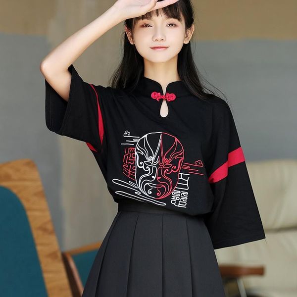 ethnic clothing traditional chinese blouse cheongsam tang suit shirt asian streetwear girl casual harajuku qipao gothic clothes woman 22, Red
ethnic clothing traditional chinese blouse cheongsam tang suit shirt asian streetwear girl casual harajuku qipao gothic clothes woman 22, Red