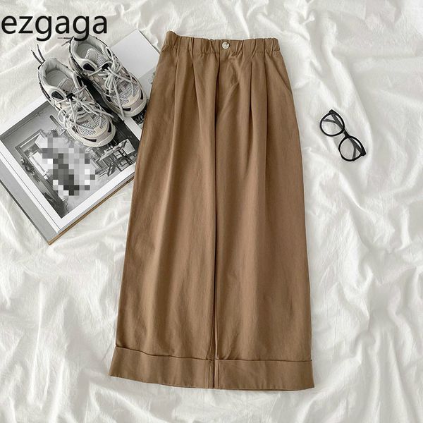 ezgaga woman pants casual autumn korean high waist ankle-length pants baggy solid ladies sweatpants joggers trouser fashion 210430, Black;white
ezgaga woman pants casual autumn korean high waist ankle-length pants baggy solid ladies sweatpants joggers trouser fashion 210430, Black;white
