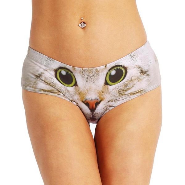 women's panties briefs womens 3d cartoon animal print lingerie bikini low waist hipster cute underpants underwear with ears, Black;pink
women's panties briefs womens 3d cartoon animal print lingerie bikini low waist hipster cute underpants underwear with ears, Black;pink