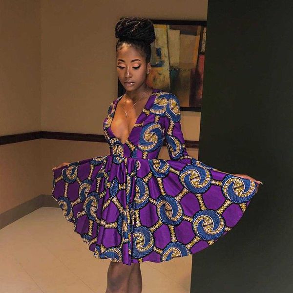 casual dresses 2021 african deep v neck for women dashiki fashion clothing print rich bazin swing long sleeve loose ladies dress, Black;gray
casual dresses 2021 african deep v neck for women dashiki fashion clothing print rich bazin swing long sleeve loose ladies dress, Black;gray