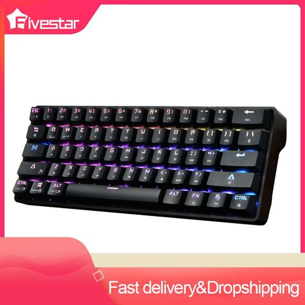 wireless keyboard anti-ghosting rgb/ mix backlit led usb gaming mechanical blue red switch 61key for gamer pc lapus keyboards
wireless keyboard anti-ghosting rgb/ mix backlit led usb gaming mechanical blue red switch 61key for gamer pc lapus keyboards