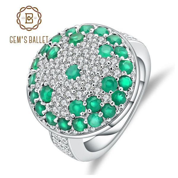 cluster rings gem's ballet natural green agate gemstone solid 925 sterling silver cocktail ring for women wedding fine jewelry, Golden;silver
cluster rings gem's ballet natural green agate gemstone solid 925 sterling silver cocktail ring for women wedding fine jewelry, Golden;silver