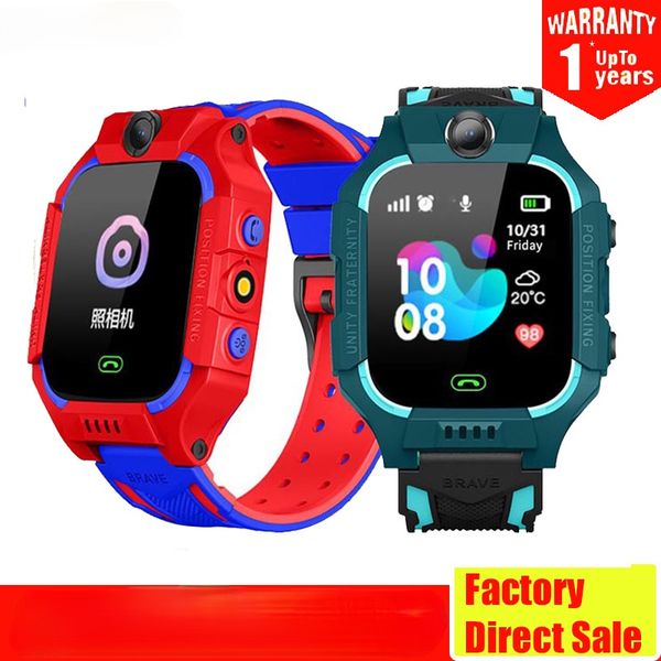 sos camera smart watch baby lbs position location tracker smart kids watch voice chat flashlight children