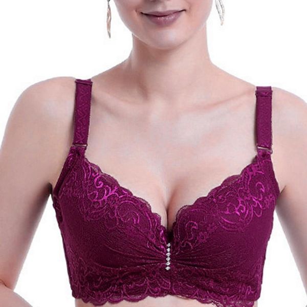 gym clothing vertvie women lace bralette crop underwear lingerie push up brassiere girl bra breathable gathered female, White;black
gym clothing vertvie women lace bralette crop underwear lingerie push up brassiere girl bra breathable gathered female, White;black