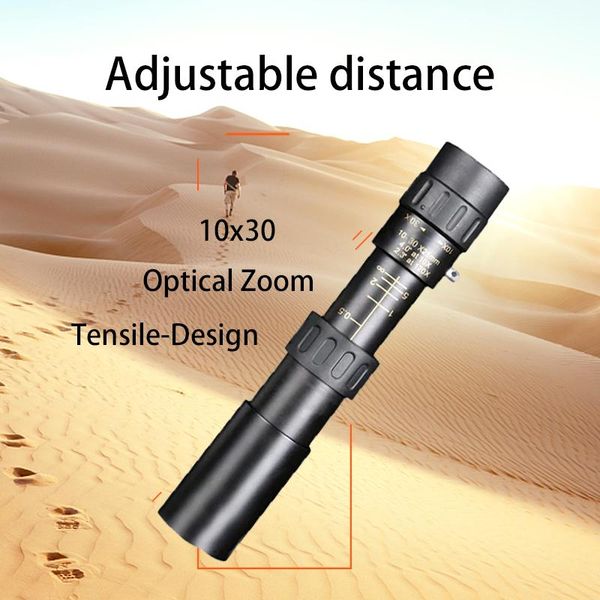 telescope & binoculars metal monocular 10-30x25 zoom supports smartphone with light night vision
telescope & binoculars metal monocular 10-30x25 zoom supports smartphone with light night vision