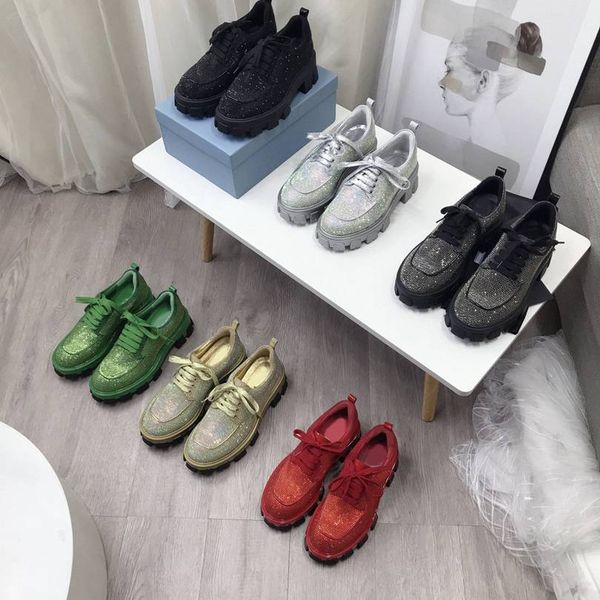 women platform casual shoes loafers fashion genuine leather shiny diamond platforms loafer r luxurys ladies thick bottom runners shoe with b, Black
women platform casual shoes loafers fashion genuine leather shiny diamond platforms loafer r luxurys ladies thick bottom runners shoe with b, Black