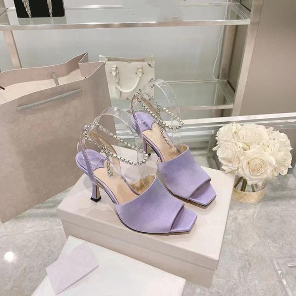 sandals 2022 summer women's shoes fashion ankle chain ring decoration purple nappa sheepskin open toe crystal high heels, Black
sandals 2022 summer women's shoes fashion ankle chain ring decoration purple nappa sheepskin open toe crystal high heels, Black