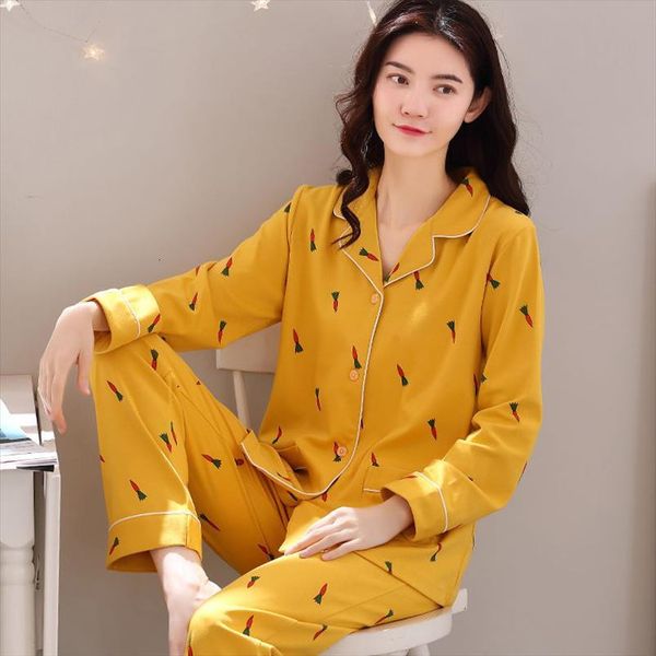100% cotton pajama sets women sleepwear button down long sleeve autumn female pyjamas pijama mujer casual nightwear, Black;red
100% cotton pajama sets women sleepwear button down long sleeve autumn female pyjamas pijama mujer casual nightwear, Black;red