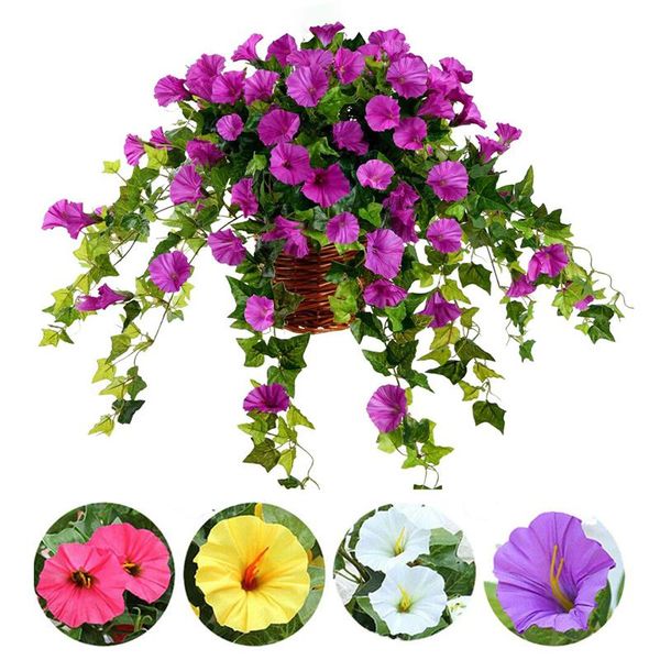 decorative flowers & wreaths 65cm hanging basket artificial morning glory flower manma petunia orchid for home wedding decoration,1pcs
decorative flowers & wreaths 65cm hanging basket artificial morning glory flower manma petunia orchid for home wedding decoration,1pcs