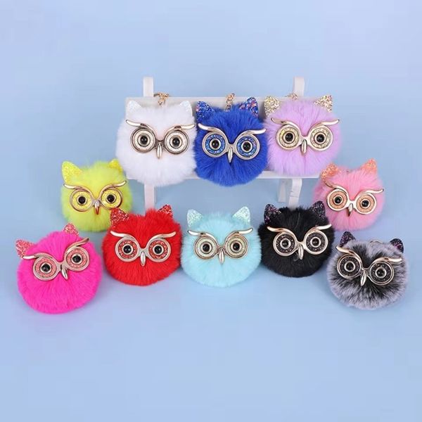 cute owl plush keychains multicolor 8cm fluffy imitation rabbit fur car handbag pendant fashion romantic key ring accessories, Silver
cute owl plush keychains multicolor 8cm fluffy imitation rabbit fur car handbag pendant fashion romantic key ring accessories, Silver