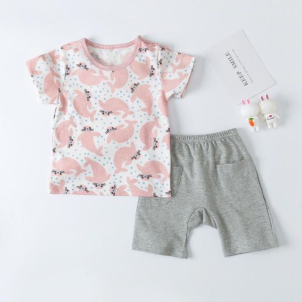 summer boy short sleeve round neck cartoon set casual two piece toddler cotton breathable animal print clothing sets, White
summer boy short sleeve round neck cartoon set casual two piece toddler cotton breathable animal print clothing sets, White