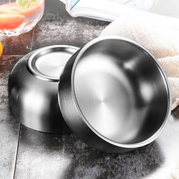 stainless steel bowl high-end tableware extra thick anti-scalding household soup rice noodle set double layer bowls
stainless steel bowl high-end tableware extra thick anti-scalding household soup rice noodle set double layer bowls