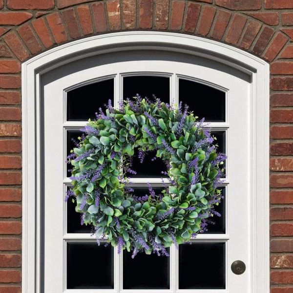 decorative flowers & wreaths fake lavender hanging wreath garland for front door party birthday wedding decoration christmas 15.7inch s0v4
decorative flowers & wreaths fake lavender hanging wreath garland for front door party birthday wedding decoration christmas 15.7inch s0v4