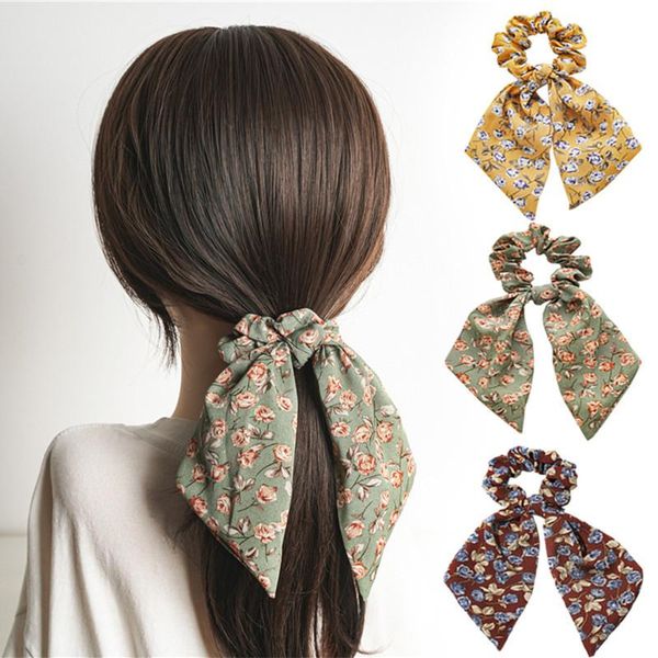 hair accessories korean rose print knot ribbon scrunchie for women ponytail holder tie girl fashion elastic band scarf
hair accessories korean rose print knot ribbon scrunchie for women ponytail holder tie girl fashion elastic band scarf