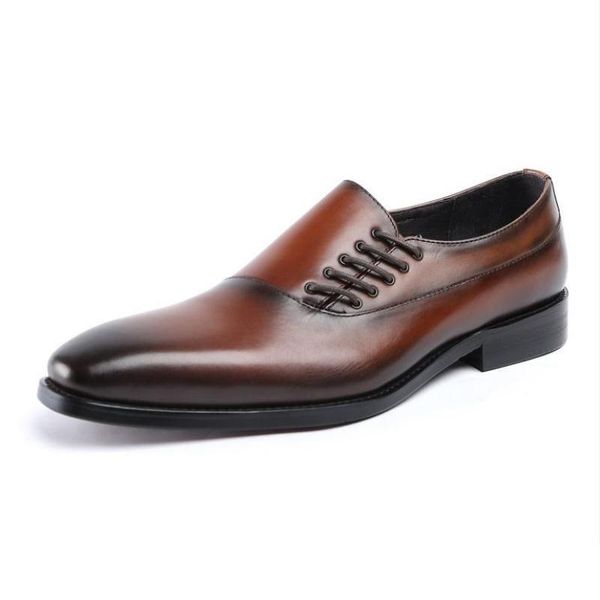 dress shoes quality business men genuine leather wedding trendy lace-up oxfords black brown mens office work 38-44
dress shoes quality business men genuine leather wedding trendy lace-up oxfords black brown mens office work 38-44