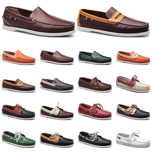 womens sneakers sailing shoe mens casual leather shoes black white red green orange brown outdoor trainers size 38-45 twenty one
womens sneakers sailing shoe mens casual leather shoes black white red green orange brown outdoor trainers size 38-45 twenty one