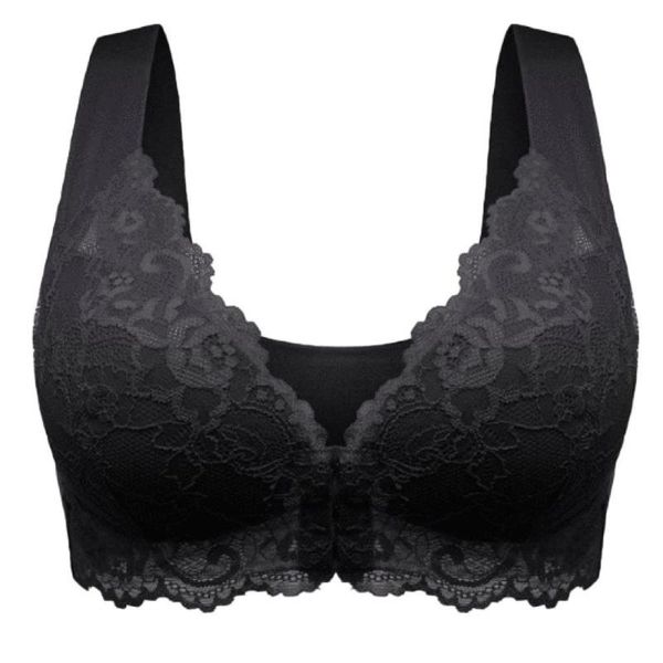 bras women's adjustable sports bra front closure extra-elastic breathable lace trim comfortable large size underwear 2021, Red;black
bras women's adjustable sports bra front closure extra-elastic breathable lace trim comfortable large size underwear 2021, Red;black