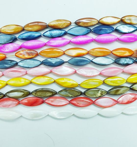 other 1pcs 8x20mm 11different colors natural mop shell horse eye beads fit bracelet necklace unique jewelry loose 15"
other 1pcs 8x20mm 11different colors natural mop shell horse eye beads fit bracelet necklace unique jewelry loose 15"