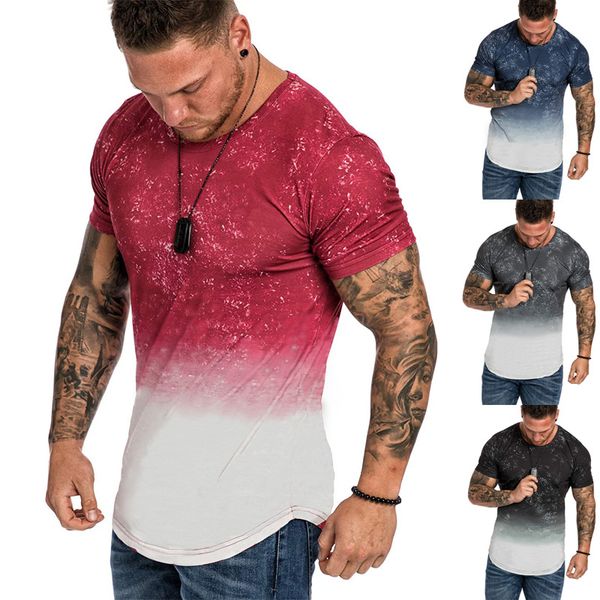 mens t shirts fitness 3d gradient short sleeve sports summer fashion bodybuilding muscles clothes training wear s-2xl, White;black
mens t shirts fitness 3d gradient short sleeve sports summer fashion bodybuilding muscles clothes training wear s-2xl, White;black