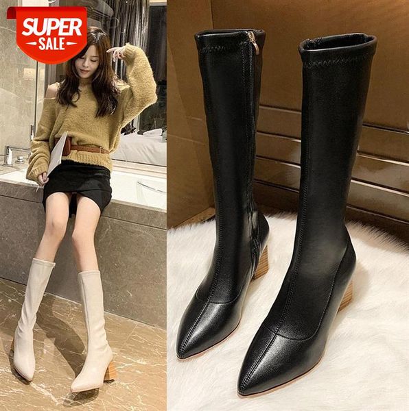 but the knee-high boots women's thick-heeled knight korean version was thin white knee-length mid-heeled #q99g
but the knee-high boots women's thick-heeled knight korean version was thin white knee-length mid-heeled #q99g