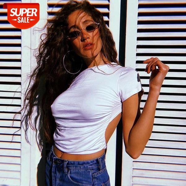 2020 fashion t-shirt women harajuku open back t-shirt long sleeve cropped women summer casual white #h09u
2020 fashion t-shirt women harajuku open back t-shirt long sleeve cropped women summer casual white #h09u