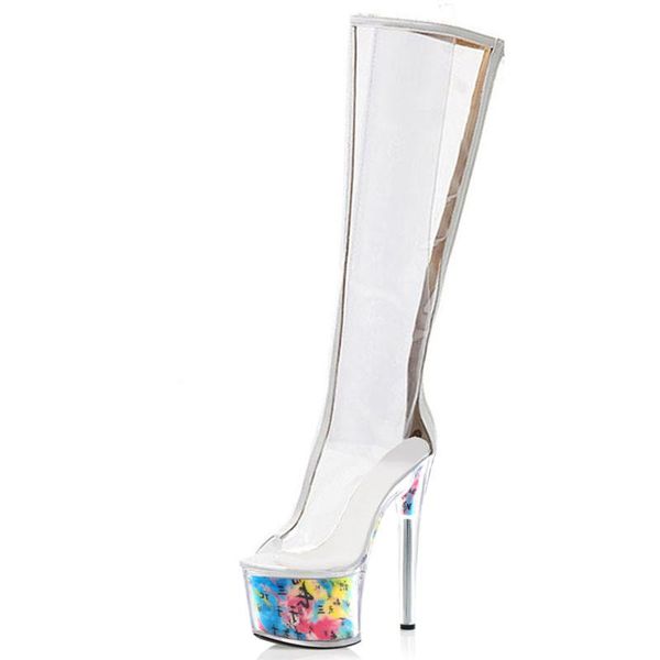 boots 17cm fetish platform clear elegant ankle matur show party concise women high stripper heel punk pole dance shoes, Black
boots 17cm fetish platform clear elegant ankle matur show party concise women high stripper heel punk pole dance shoes, Black