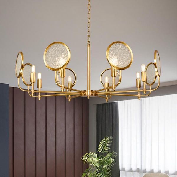pendant lamps postmodern copper simple mirror chandelier living room bedroom study villa model glass
pendant lamps postmodern copper simple mirror chandelier living room bedroom study villa model glass
