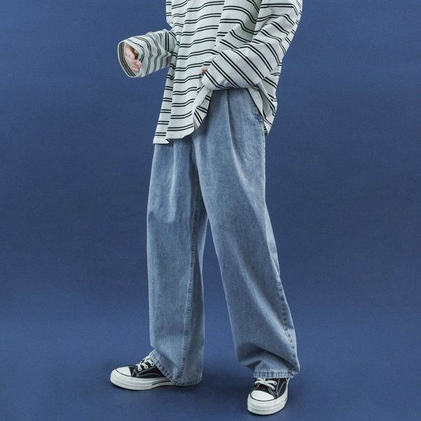 korean wide-leg jeans mens fashion casual retro blue jeans men streetwear loose hip-hop straight denim pants mens s-xl
korean wide-leg jeans mens fashion casual retro blue jeans men streetwear loose hip-hop straight denim pants mens s-xl