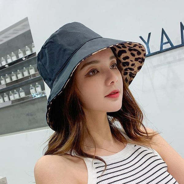 beanie/skull caps leopard hat women's sun protection beach bucket double-sided trendy spring versatile fashion and autumn, Blue;gray
beanie/skull caps leopard hat women's sun protection beach bucket double-sided trendy spring versatile fashion and autumn, Blue;gray