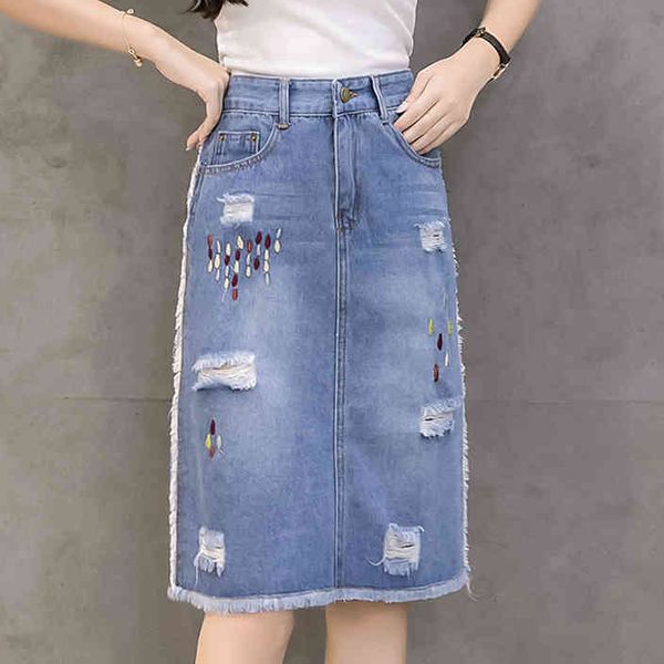 skirts summer fashion embroidery tassels knee-length pencil denim womens elegant blue classical package skir ewtu, Black
skirts summer fashion embroidery tassels knee-length pencil denim womens elegant blue classical package skir ewtu, Black