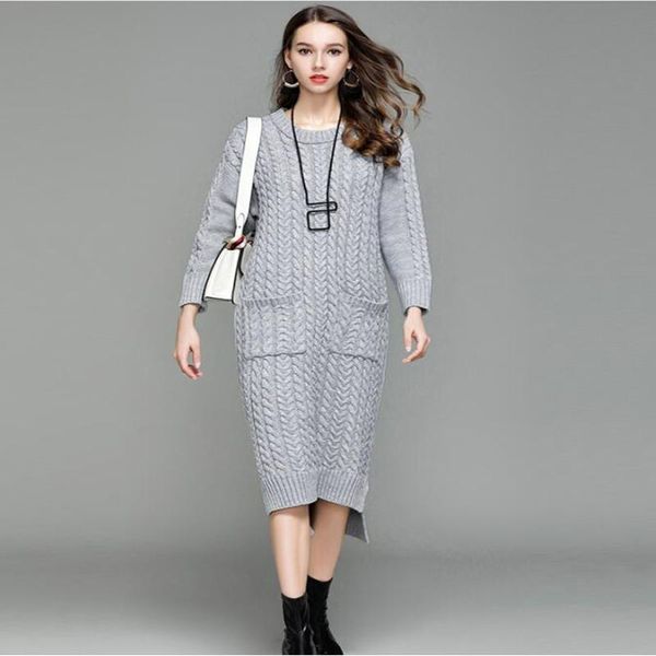 casual dresses plus size real dress sale vadim ukraine 2021 style autumn flowers long sweater women knitted solid full, Black;gray
casual dresses plus size real dress sale vadim ukraine 2021 style autumn flowers long sweater women knitted solid full, Black;gray