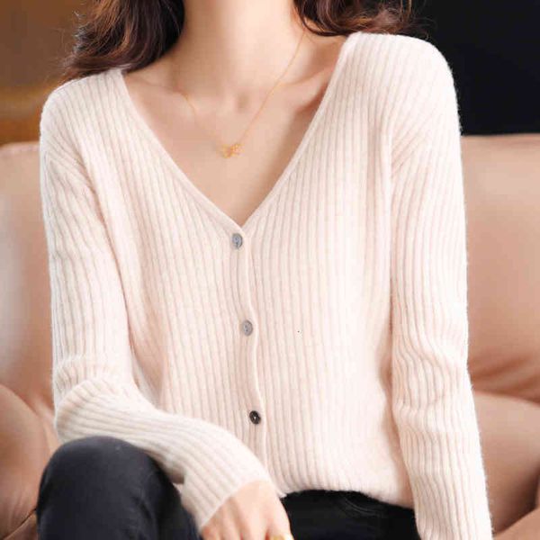 women's knits & tees dy 2021 fashion knit women's long sleeve button jacket 100% wool, White
women's knits & tees dy 2021 fashion knit women's long sleeve button jacket 100% wool, White