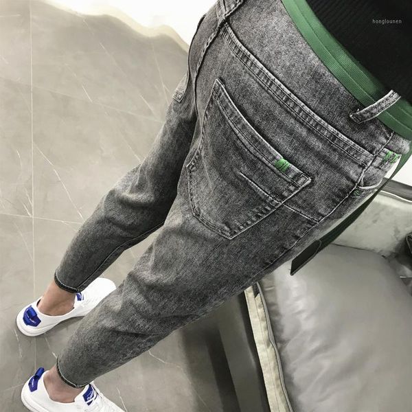 diagonal pockets black gray slightly feet slim jeans men's trendy autumn korean all-match trousers for young students society, Blue
diagonal pockets black gray slightly feet slim jeans men's trendy autumn korean all-match trousers for young students society, Blue