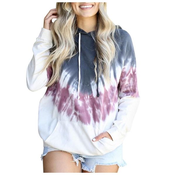 40#fashion womens casual loose fleece hoodies tie-dye printed gradient pocket long sleeve sweatshirt autumn brief elegant women's & sw, Black
40#fashion womens casual loose fleece hoodies tie-dye printed gradient pocket long sleeve sweatshirt autumn brief elegant women's & sw, Black