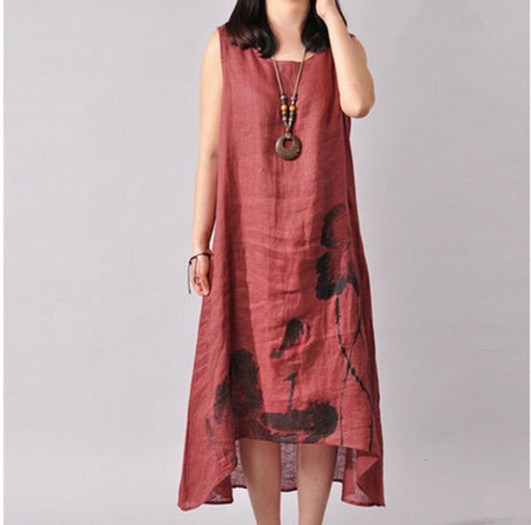 casual dresses summer 9926# chinese ethnic ink painting artistic style loose cotton linen large size long dress, Black;gray
casual dresses summer 9926# chinese ethnic ink painting artistic style loose cotton linen large size long dress, Black;gray